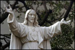 Statue of Jesus, St. Louis Cathedral